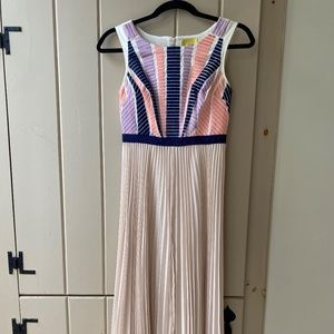 Anthropologie Maeve Pleated Maxi Dress Size 00P
